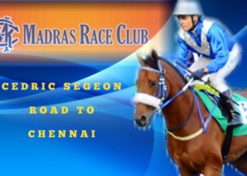Cedric Segeon on the way to Chennai