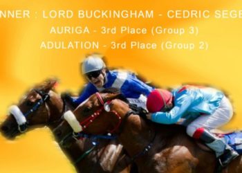 Cedric Segeon – 1st LORD BUCKINGHAM – 3rd Auriga 3rd Adulation in Group Races