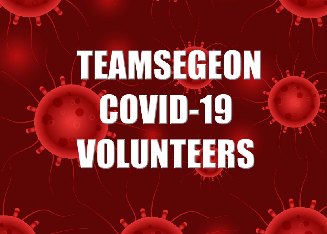 TEAMSEGEON COVID-19 VOLUNTEERS REGISTRATION